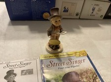 Vintage German Hummel Street Singer #131 Final Issue/ Cert/box/medallian