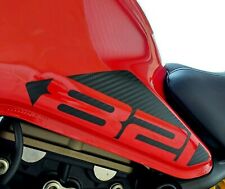 ADESIVO ADESIVI DUCATI FIANCATE SERBATOIO MONSTER 821 CARBON LOOK - ANTI BOLLE
