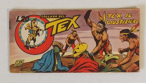 Tex striscia serie verde - tex, n.14