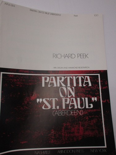 Richard peek partita st - richard,