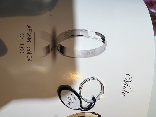 Anello fede unoaerre in - anello,