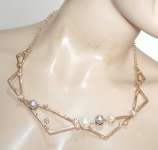 Collana Oro Dorata Rigida