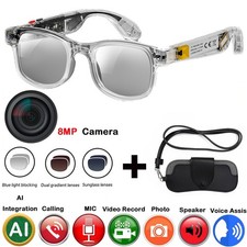 Occhiali Fotocromatici 4K AI