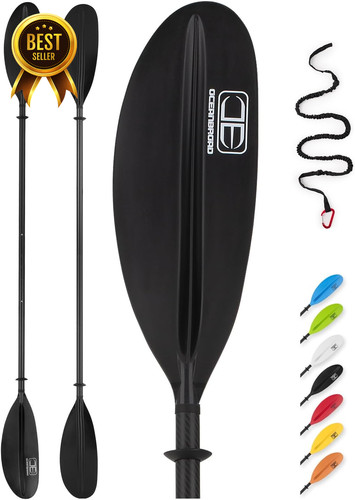 Remo kayak regolabile fibra - regolabile,
