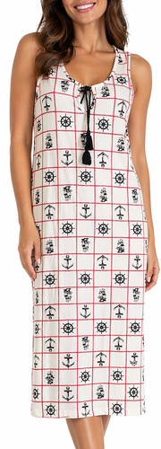 Abito donna mare viscosa - mare,