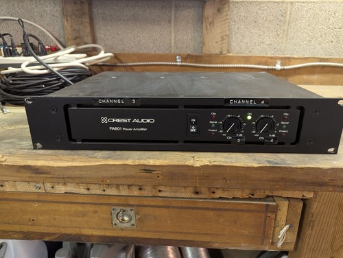 Crest audio fa601 channel - crest, 2-channel