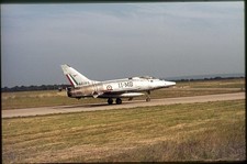 original 35 mm Slide aircraft French AF F-100D 42165 11MD