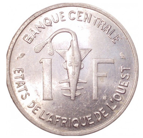 Pièce franc afrique - pièce,
