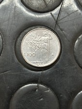 Moneta Piccola Da 100 Lire Del