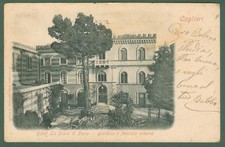 Sardegna. CAGLIARI. Hotel La Scala di Ferro. Cartolina viaggiata nel 1901