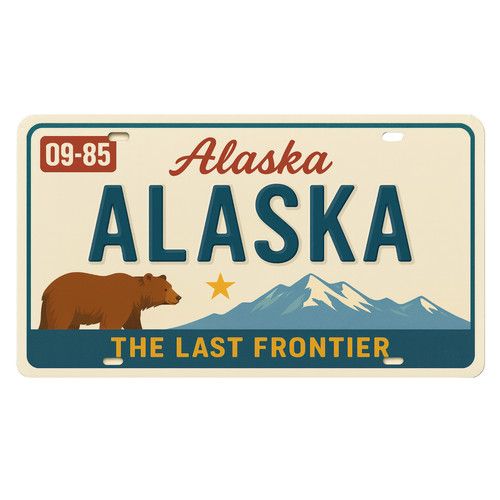 Decorazione targa alaska - decorazione,