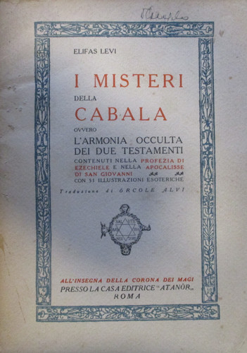 Elifas levi misteri della - levi-,
