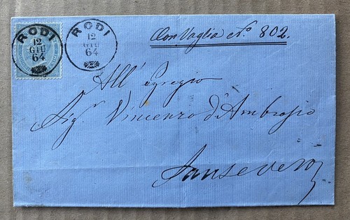 Regno 1864 lettera - regno,
