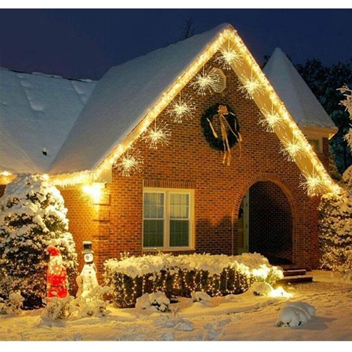 Fiocchi neve cadenti tenda - di,