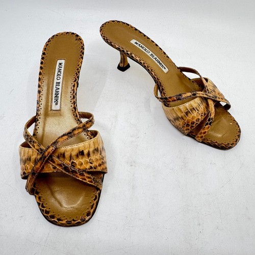 Sandali con tacco manolo - tacco,