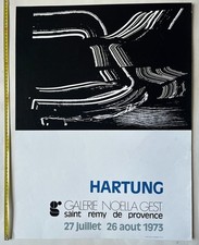 Hans Hartung Galerie Gest 1973