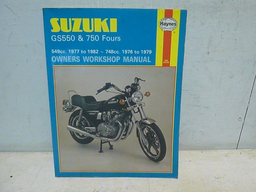 Manuale suzuki gs550 750 - suzuki,