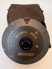 Mulinello a mosca Sage 106M con linea e custodia Made in Redditch, Inghilterra