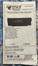 RADIO MOBILE RANGER RCI