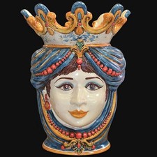 Vase shape Moorish head