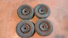 N.4 CERCHI GOMME OPEL ASTRA H 5 FORI 15"6,5J ET35 195 65 R15 91H M+S DOT4019