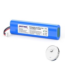 NASTIMA 14,8V 3200mAh 47,36Wh Li ion Batteria Compatibile con Ecovacs Deebot N8