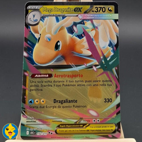Mega dragonite 152 217 - ex,