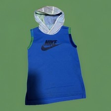 Canotta Ragazzo Senza Maniche Con Cappuccio Nike Taglia M