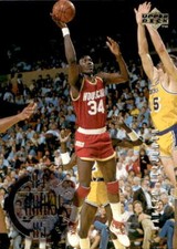 card NBA Hakeem Olajuwon Upper
