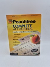 Peachtree Contabilità Completa 2001 Windows CD-ROM Edizione Sage Fatturazione Payroll