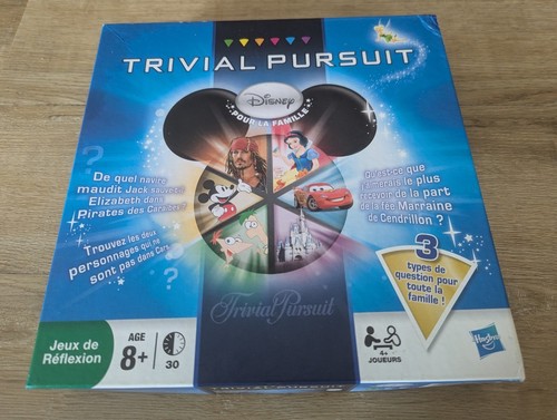 Trivial pursuit disney famille - disney,
