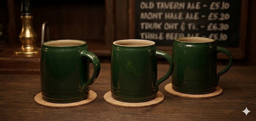 Set boccali vintage in - 3,