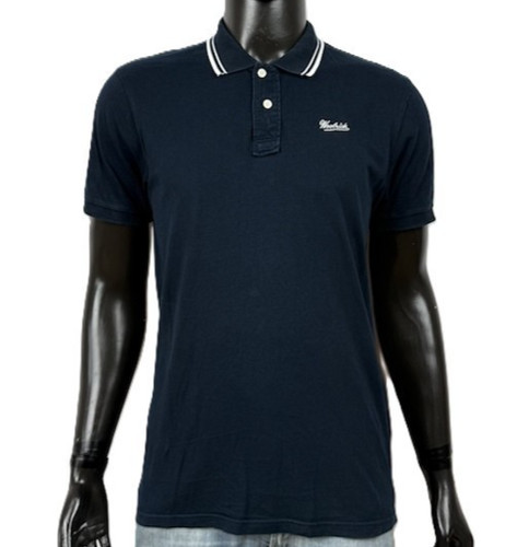 Woolrich men polo blue - men, l
