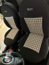 FIAT 500 312  (dal '07) - FODERE COPRISEDILI SU MISURA IN TESSUTO ORIGINALE -FJP