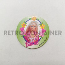 Vintage Waddingtons POG POGS WPF 1994 Caps - Barbie Mattel Italian