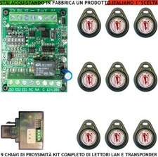 TRANSPONDER KIT 9 CHIAVI