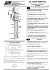 Costa meccanica di sicurezza per automazioni cancelli , ricambio ACG3010 RIB