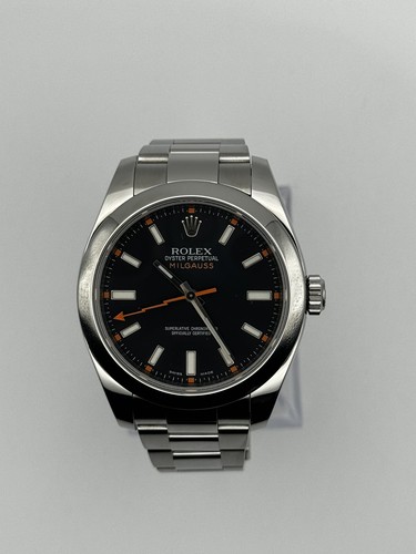 Rolex milgauss 116400 silver - rolex,