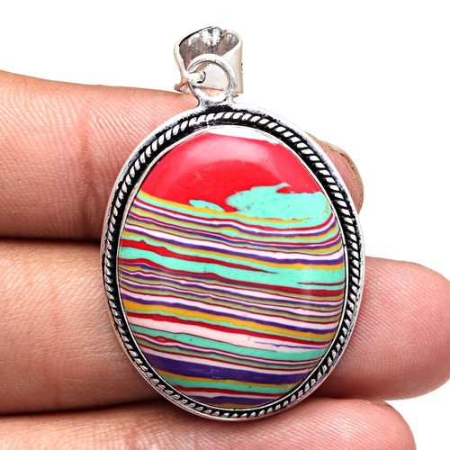 Ciondolo arcobaleno calsilica