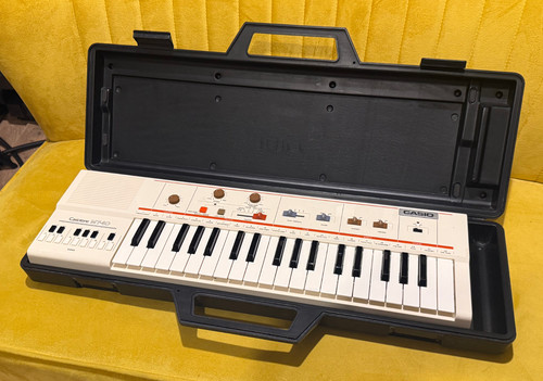 Tastiera vintage casiotone - tastiera,