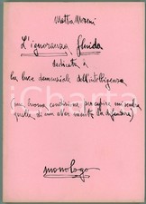 1979 Mattia MORENI L'ignoranza