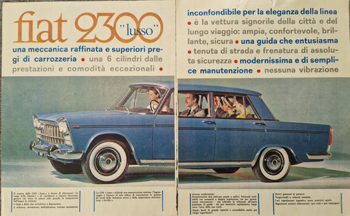 Fiat 2300 lusso auto - 2300,