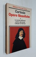 OPERE FILOSOFICHE 4 - CARTESIO - LATERZA - 1986