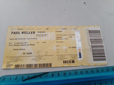 RARO BIGLIETTO TICKET CONCERTO