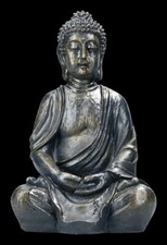 Statua Di Buddha Scura -