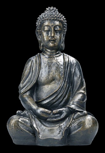 Buddha figur dunkel dhyana - dunkel,
