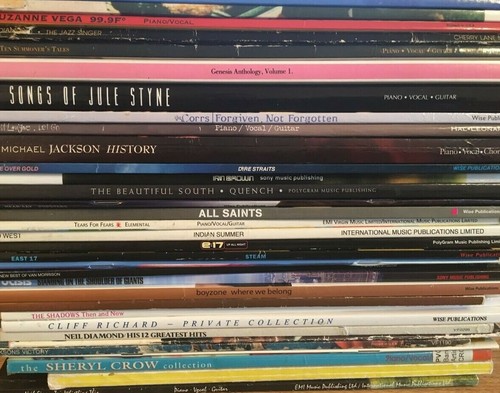 Sheet music books - sheet,