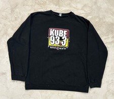 Felpa vintage Y2K Kube 93.3