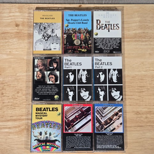 Vtg beatles cassette lot - vtg,