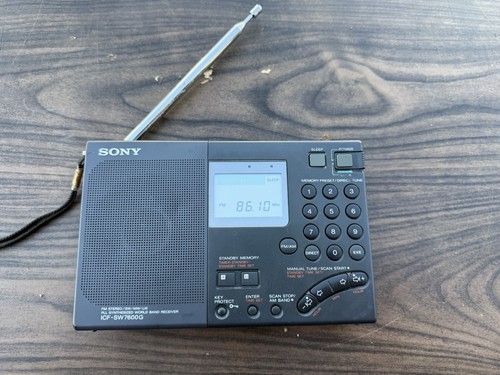 Sony icf sw7600g - icf-sw7600g, am/fm/sw